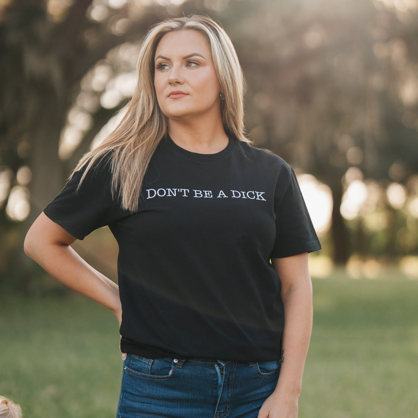 Unisex Tee // Don't Be A D*ck