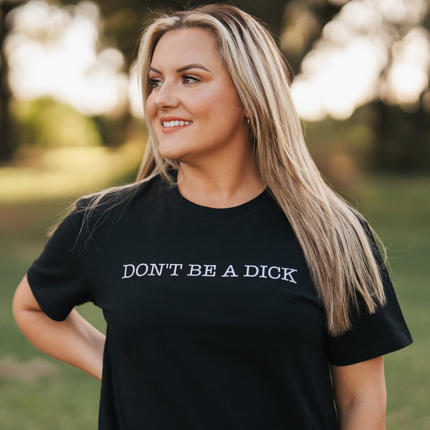 Unisex Tee // Don't Be A D*ck